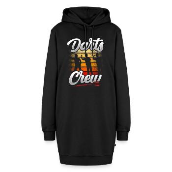 Darts Mannschaft Dartverein Team Dart - Hoodie-Kleid - Schwarz - Vorne