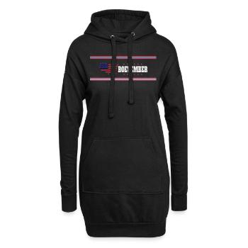 Élection de Roevember Politique de novembre - Sweat-shirt à capuche long Femme - noir - Devant