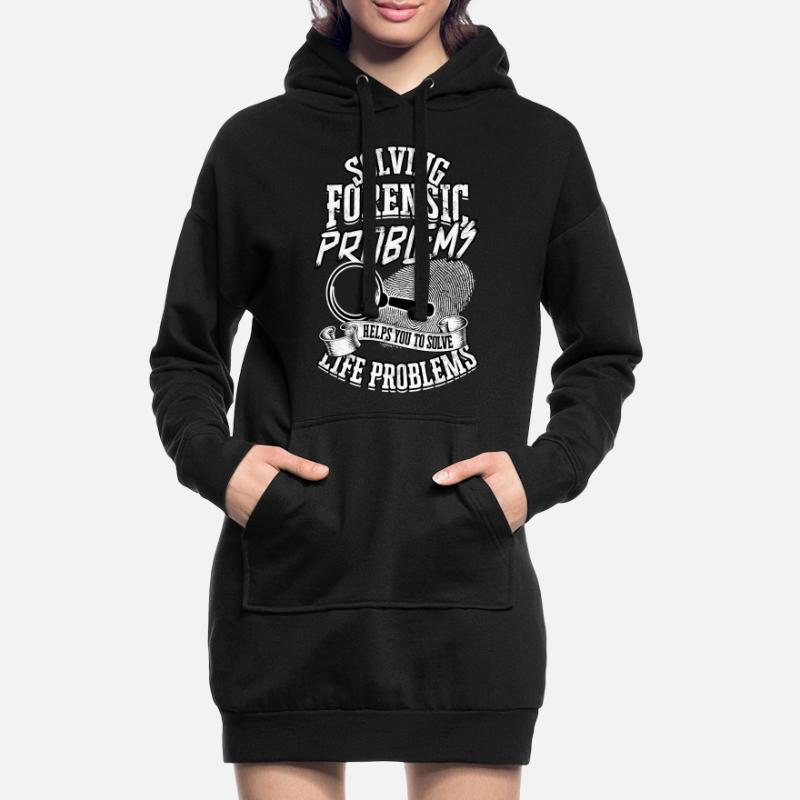 Forensic problems solve police more forensically Hoodie Dress