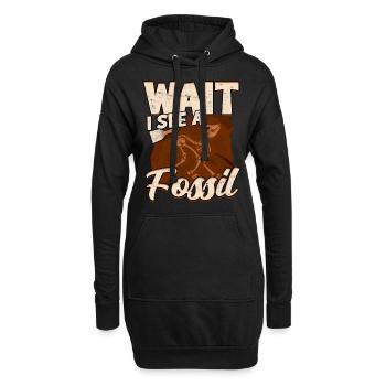 archäologe archäologie geschenk geschenkidee archä - Hoodie-Kleid - Schwarz - Vorne