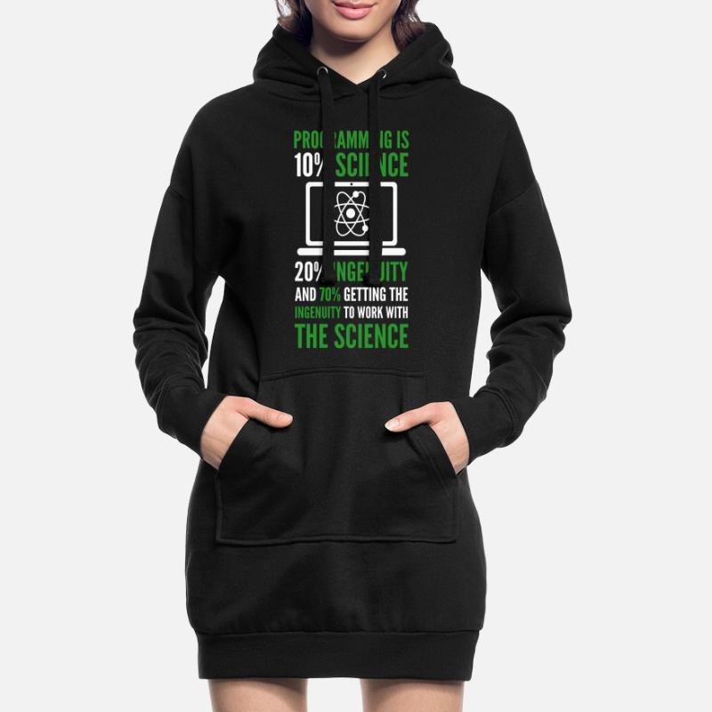 Programming is Science Computer Developer Coding Hoodie-Kleid