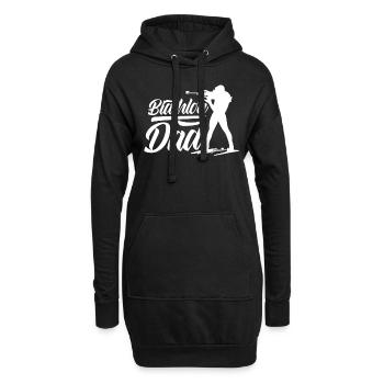 Biathlon Papa Biathlète Biathlète Sport Biathlons - Sweat-shirt à capuche long Femme - noir - Devant