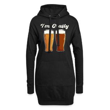 I'm Crafty Craft Beer Brewing - Hoodie-Kleid - Schwarz - Vorne