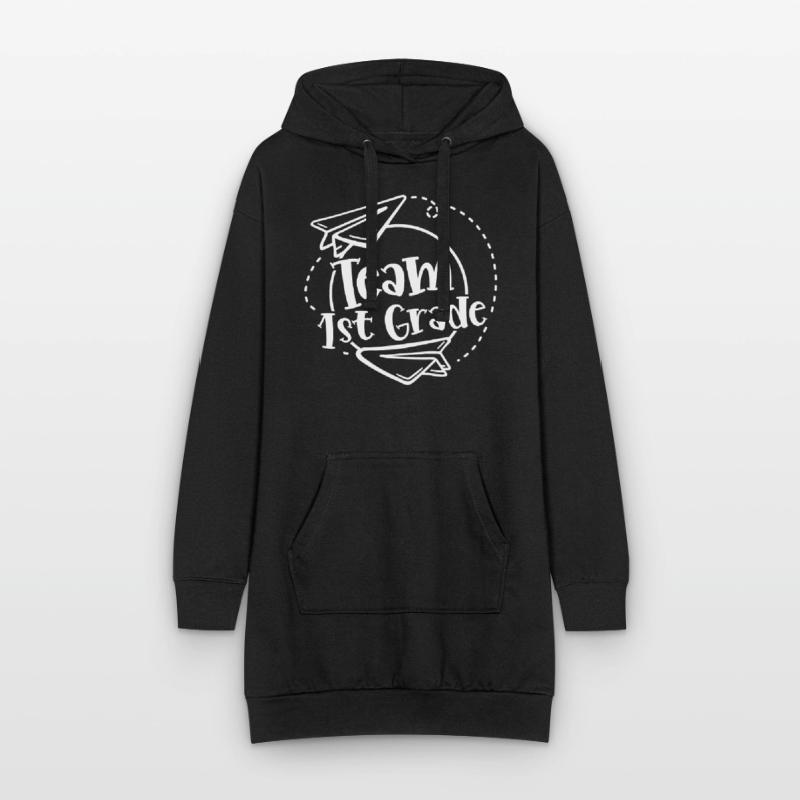 Team 1 Class First Class First Grader Hoodie Dress