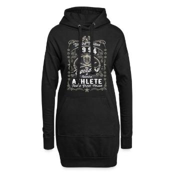 Vintage 1994 Ice Hockey Geburtstag Geschenk Hobby - Hoodie-Kleid - Schwarz - Vorne
