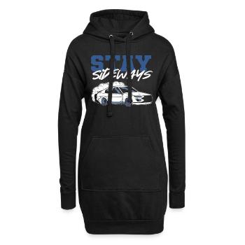 Stay Sideways Drifting Car Racing - Hoodie-Kleid - Schwarz - Vorne