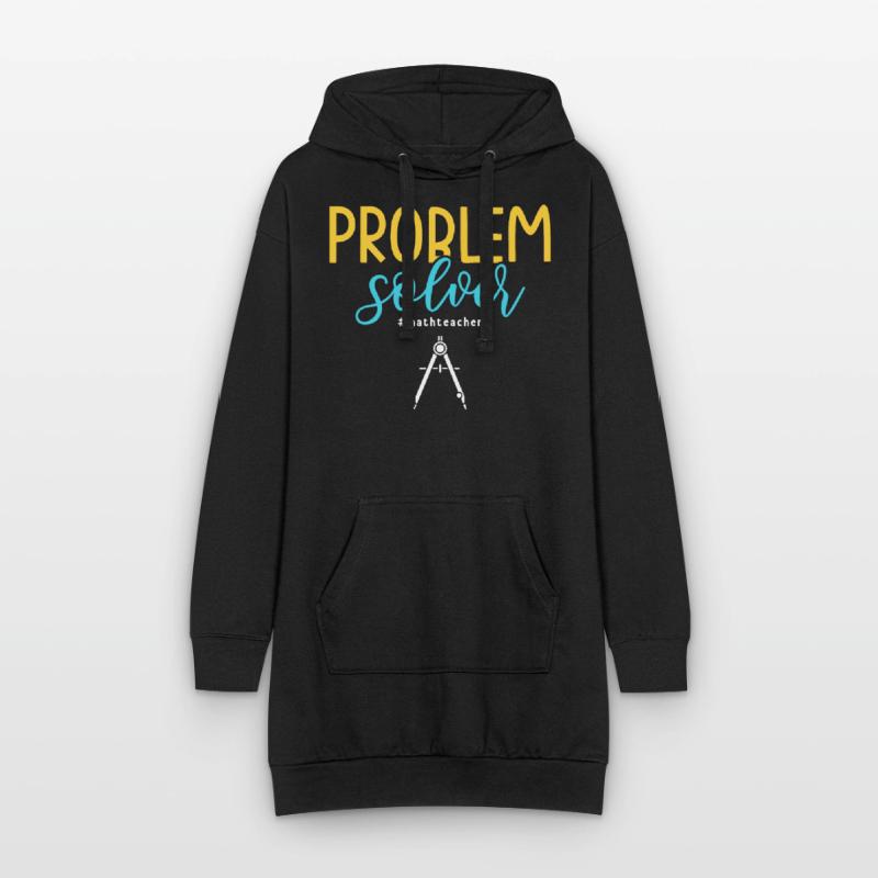 Problem Solver #mathteacher Math Teacher Hoodie-Kleid
