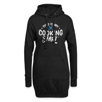 This is my Cooking Design Cook Food Kitchen - Hoodie Dress - black - Front