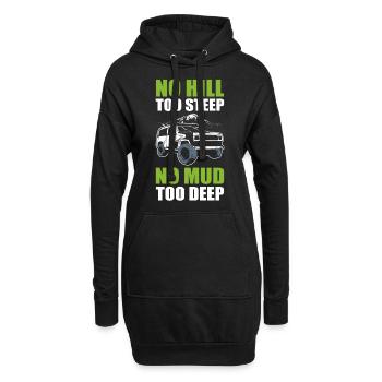 Tout-terrain Tout-terrain Tout-terrain Mudding Quad VTT - Sweat-shirt à capuche long Femme - noir - Devant