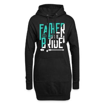 Vater Der Braut Party Heiraten Bräute Hochzeit - Hoodie-Kleid - Schwarz - Vorne