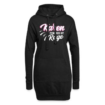 Karen poussée par la rage, les mèmes drôles de Karen - Sweat-shirt à capuche long Femme - noir - Devant