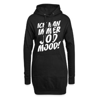 Kölsch Immer Jod Mood Laune Kölner Karneval Köln - Hoodie-Kleid - Schwarz - Vorne