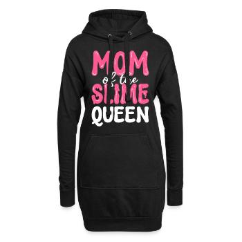 Mutter der Schleimkönigin Schleim Diy - Hoodie-Kleid - Schwarz - Vorne