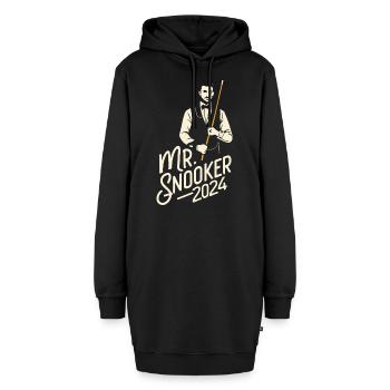 Mr. Snooker 2024 Pool Billiard Snooker Spieler - Hoodie-Kleid - Schwarz - Vorne