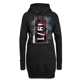 Édition spéciale 1971 Anniversaire Urban Graphic - Sweat-shirt à capuche long Femme - noir - Devant