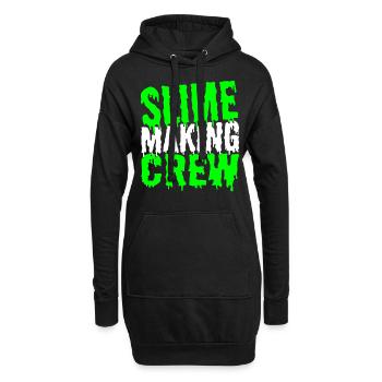 Slime Making Crew Slime Diy Liquide - Sweat-shirt à capuche long Femme - noir - Devant