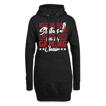Cadeaux de joueur pour les jeux vidéo pour adolescents - Sweat-shirt à capuche long Femme - noir - Devant