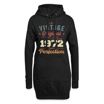 Mai 1972 Geburtstag Mai 1972 Geschenk Mai 1972 - Hoodie-Kleid - Schwarz - Vorne