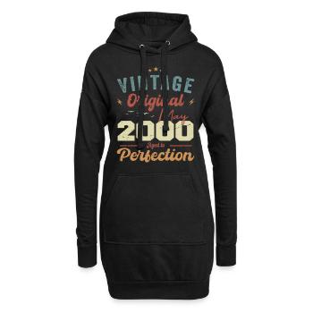 Mai 2000 Geburtstag Mai 2000 Geschenk Mai 2000 - Hoodie-Kleid - Schwarz - Vorne