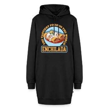 Enchilada Mexican Food Enchiladas Gift - Hoodie Dress - black - Front