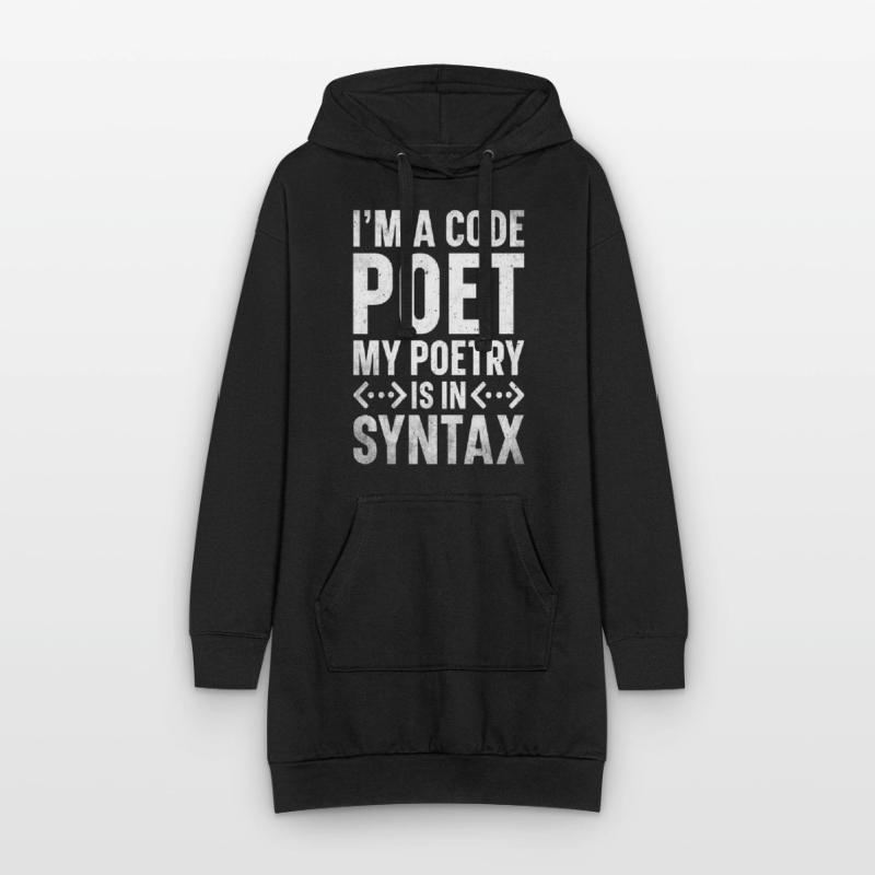 Programmierer Informatiker Computer Nerd Geschenk Hoodie-Kleid