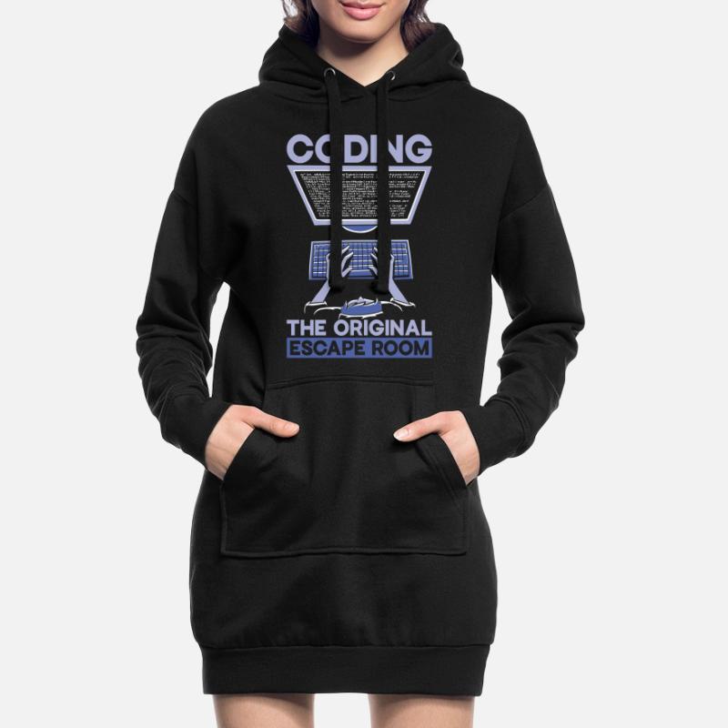 Programmierer Informatiker Computer Nerd Geschenk Hoodie-Kleid