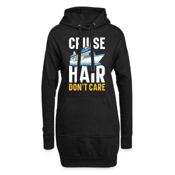 Croisière Crusader Bateau de croisière Cadeau - Sweat-shirt à capuche long Femme - noir - Devant