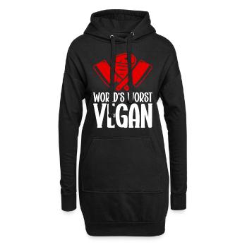 Metzger Fleischer Metzgerei Fleischerei - Hoodie-Kleid - Schwarz - Vorne