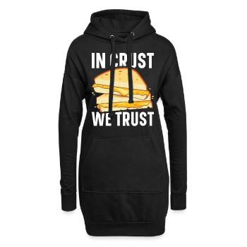 Grilled Cheese Grilled Cheese Foodie Cheese Sandwich - Sweat-shirt à capuche long Femme - noir - Devant