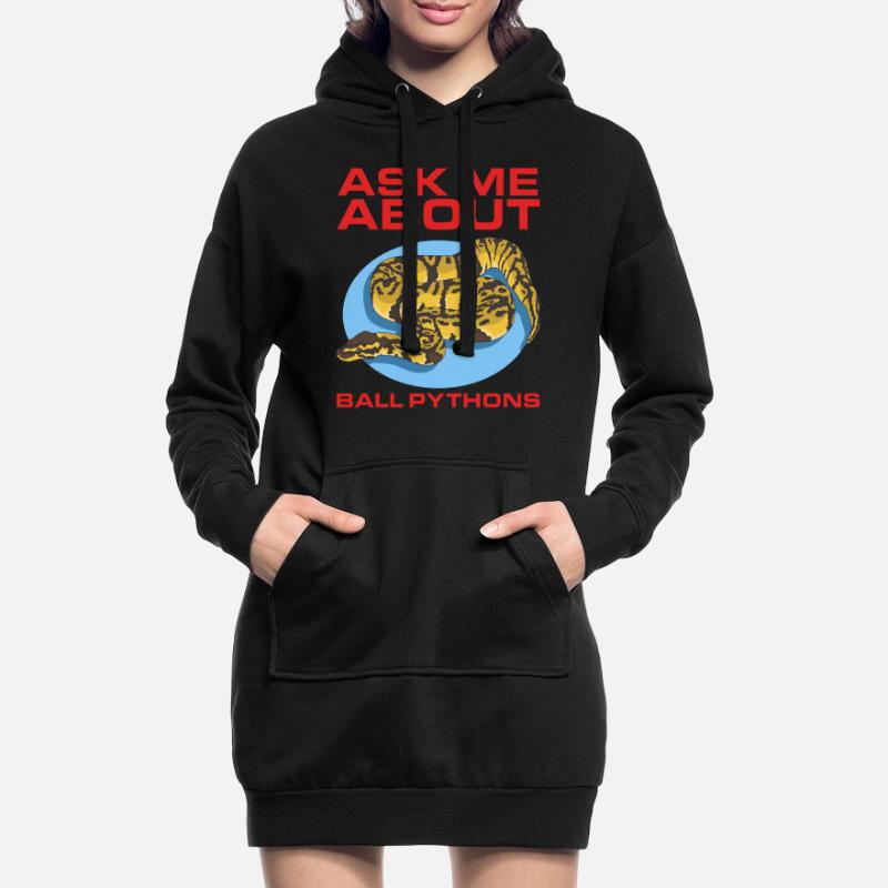 King Python Python Snake Gifts Hoodie Dress