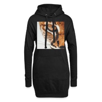 Karakal - Hoodie-Kleid - Schwarz - Vorne