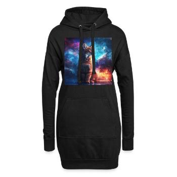 Karakal - Hoodie-Kleid - Schwarz - Vorne