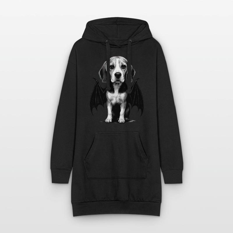 Beagle Hoodie-Kleid