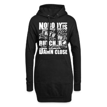 Butcher You are A Butcher - Hoodie Dress - black - Front