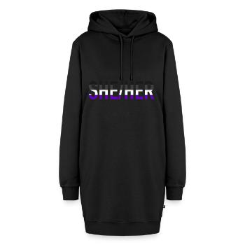 She Her Pronomen Ace Pride Geschenk LGBT Asexuell - Hoodie-Kleid - Schwarz - Vorne