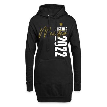Meister 2022 Aufstiegstrikot Aufstieg 22 - Hoodie-Kleid - Schwarz - Vorne