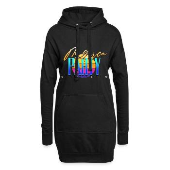 Mallorca Party Crew - Hoodie-Kleid - Schwarz - Vorne