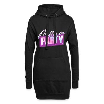 Mallorca Party Crew - Hoodie-Kleid - Schwarz - Vorne