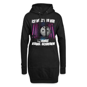 bowling legend balls x split bowl strike spare pin - Hoodie-Kleid - Schwarz - Vorne