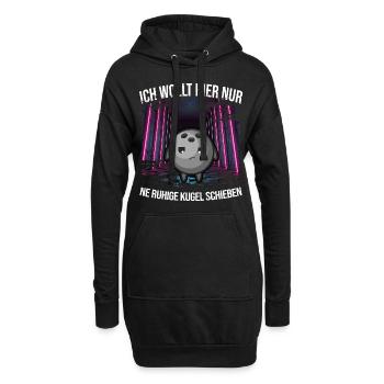bowling bowlingkugel x split bowl strike spare pin - Hoodie-Kleid - Schwarz - Vorne