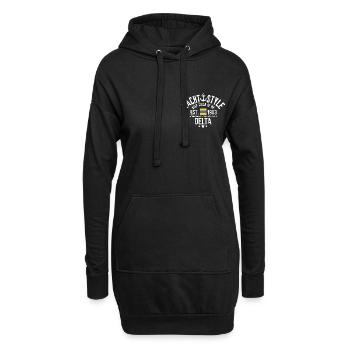 Yacht-Stil halten Sie sich von mir fern. Code Delta - Hoodie-Kleid - Schwarz - Vorne