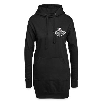 Kitzbuhel Freestyle riders Austrian Alps - Sweat-shirt à capuche long Femme - noir - Devant