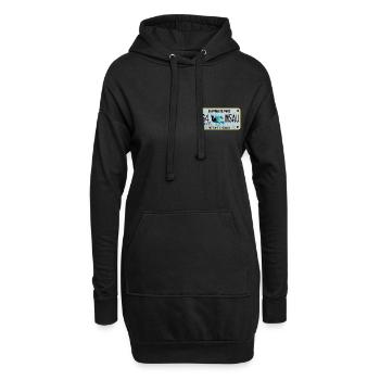 Welcome to Nassau Bahamas - Sweat-shirt à capuche long Femme - noir - Devant