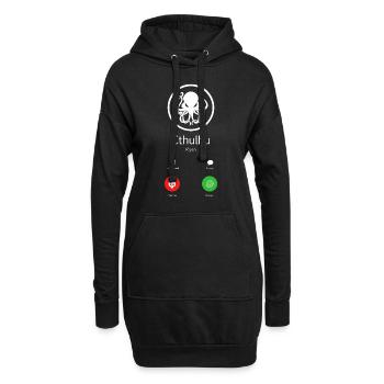 Rpg Cthulhu Cube D20 Board Game Gift Shirt - Hoodie Dress - black - Front