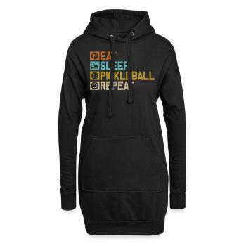Pickleball masculin Sports Funny Pickleball Design - Sweat-shirt à capuche long Femme - noir - Devant