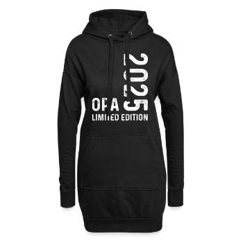 Opa 2025 Limited Edition - Hoodie-Kleid - Schwarz - Vorne