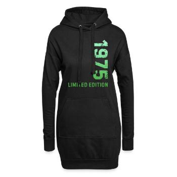 50e anniversaire 1975 Édition limitée - Sweat-shirt à capuche long Femme - noir - Devant