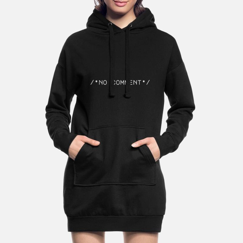 Computer Computer Work Coder Code Nerd IT Freak Hoodie Dress