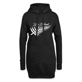 Cadeau drôle de Nouvelle-Zélande pour les Néo-Zélandais - Sweat-shirt à capuche long Femme - noir - Devant