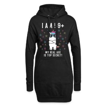 60. Geburtstag 60 Jahre Jahrgang 1961 - Hoodie-Kleid - Schwarz - Vorne
